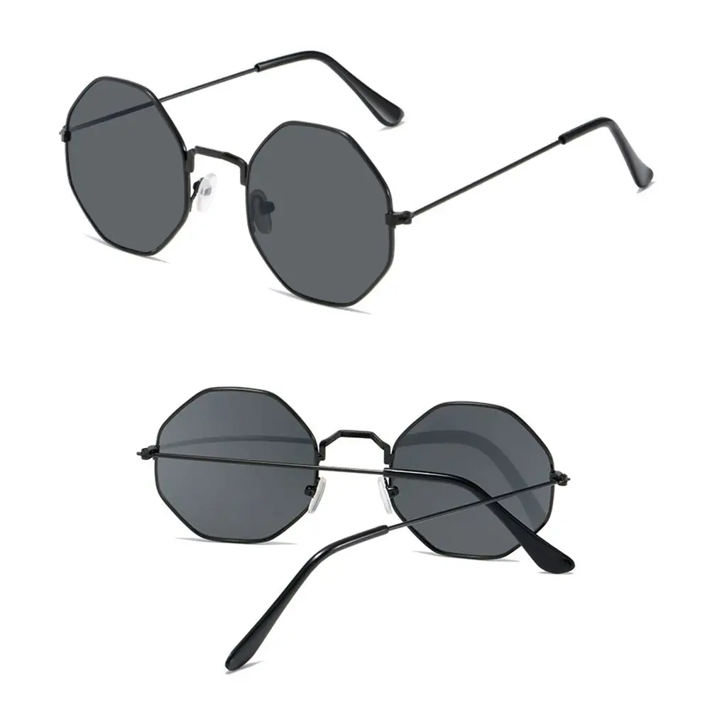 Trendy Eyewear Sun Glasses Sunglasses for Women Octagonal Polygon Men's Shades Retro Sunglasses