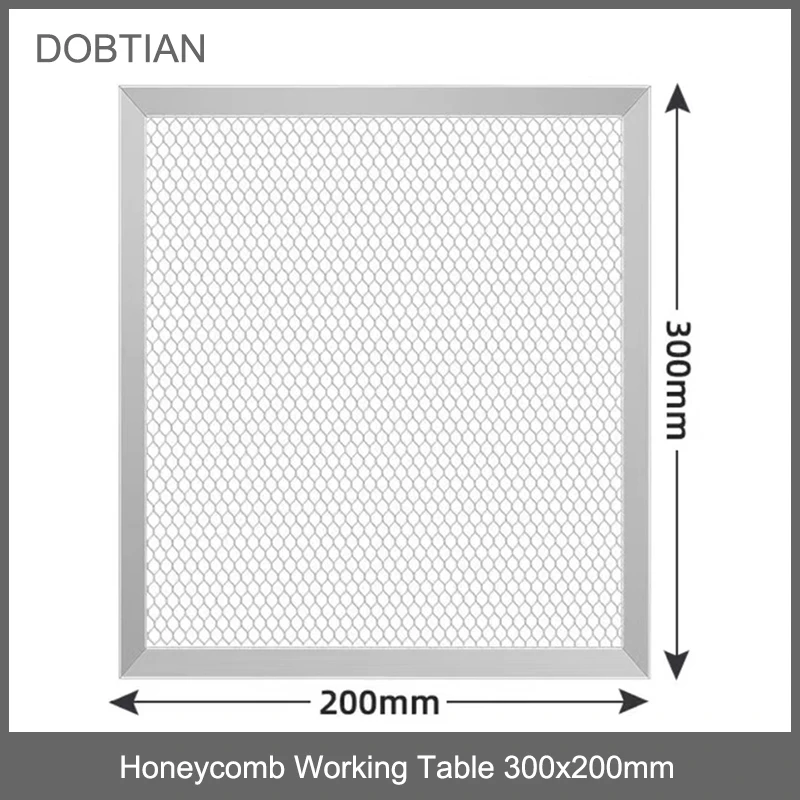 Honeycomb Working Table 300x200mm Size Board Platform Laser Parts for CO2 Laser Engraver Cutting Machine