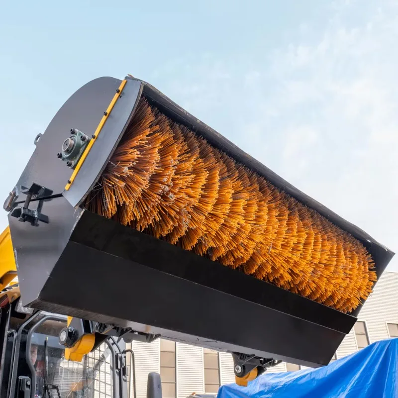 

Construction Machinery Attachments Snow Sweeper Machine Road Cleaning Machine Snowplow for Snow