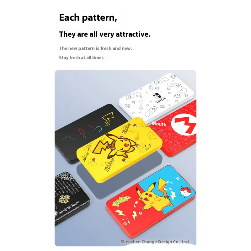 NintendoswitchCassette Box Game Card Storage BoxswitcholedPainted Pattern Card Box