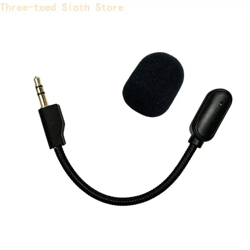 14-cm-Headset-Boom-Mikrofon für GPRO mit flexiblem Schwanenhals und Schaumstoffabdeckung E74A – Detail 7