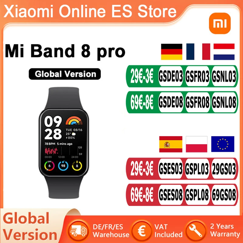 Xiaomi Mi Smart Band 8 Pro Global Version 1.74