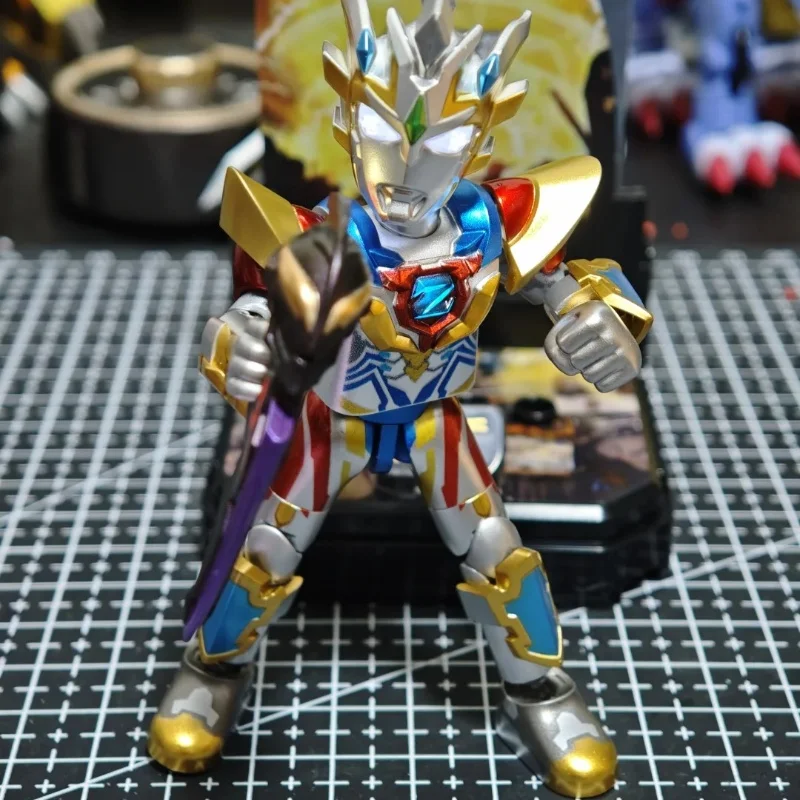 

Original Blokees Ultraman Action Figure 5th Anniversary Edition Ultraman Z Assemble Figure Collection Custom Children Gifts