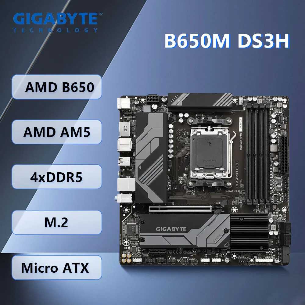 Gigabyte B650M DS3H…