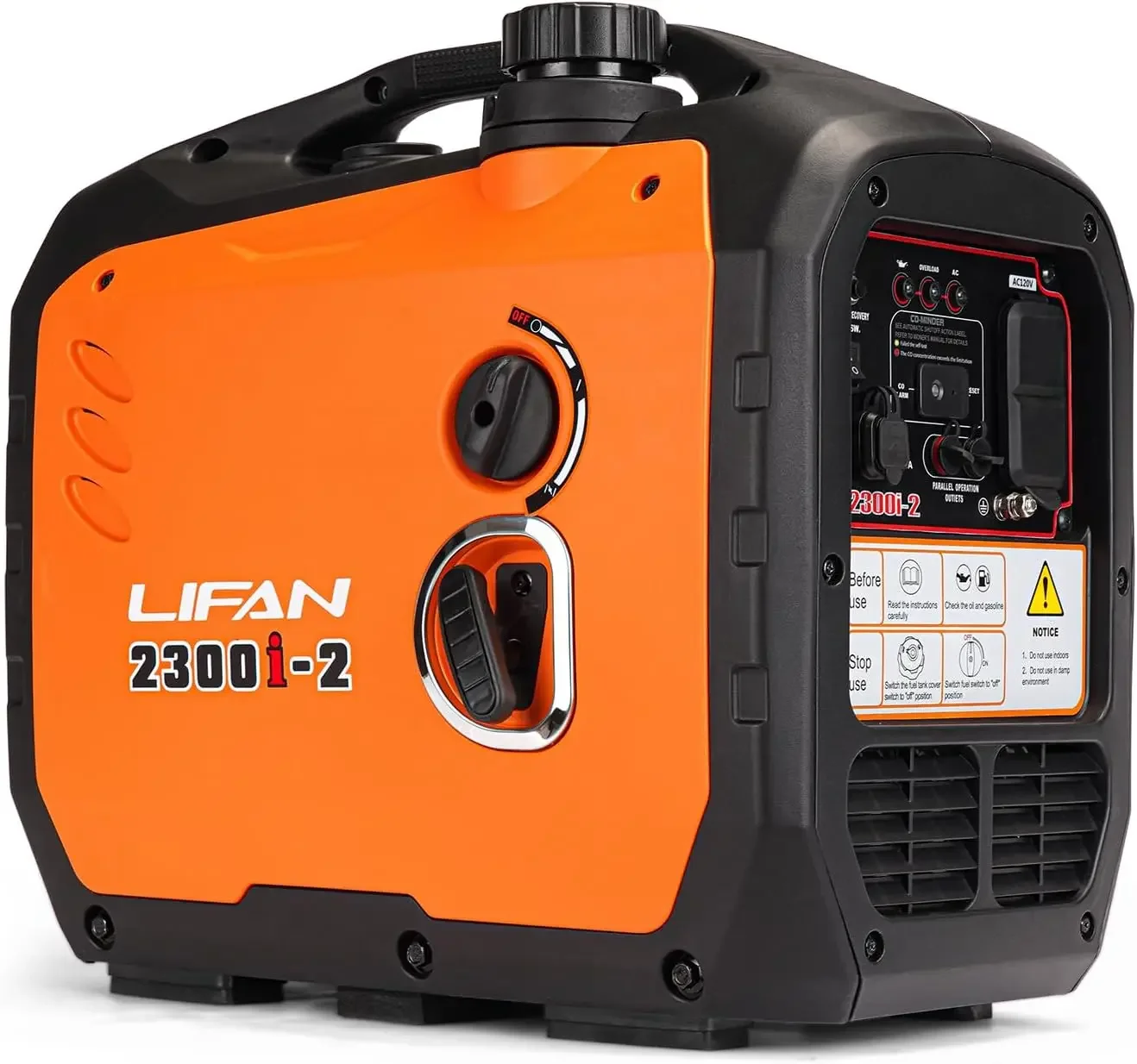 2300W Super Quiet Petrol Generator USB Outlet Parallel Capability Small gasoline generator reliable performance