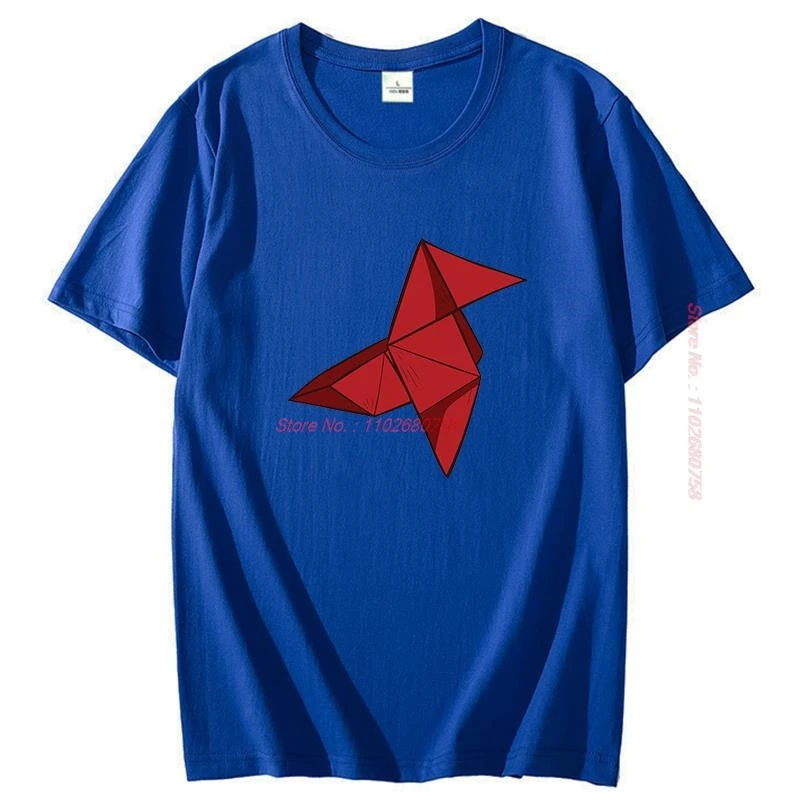 The Professors Origami Graphic T Shirts Summer Cotton Short Sleeve T-Shirt Tees Tops High Quality New Shirts And T-Shirts