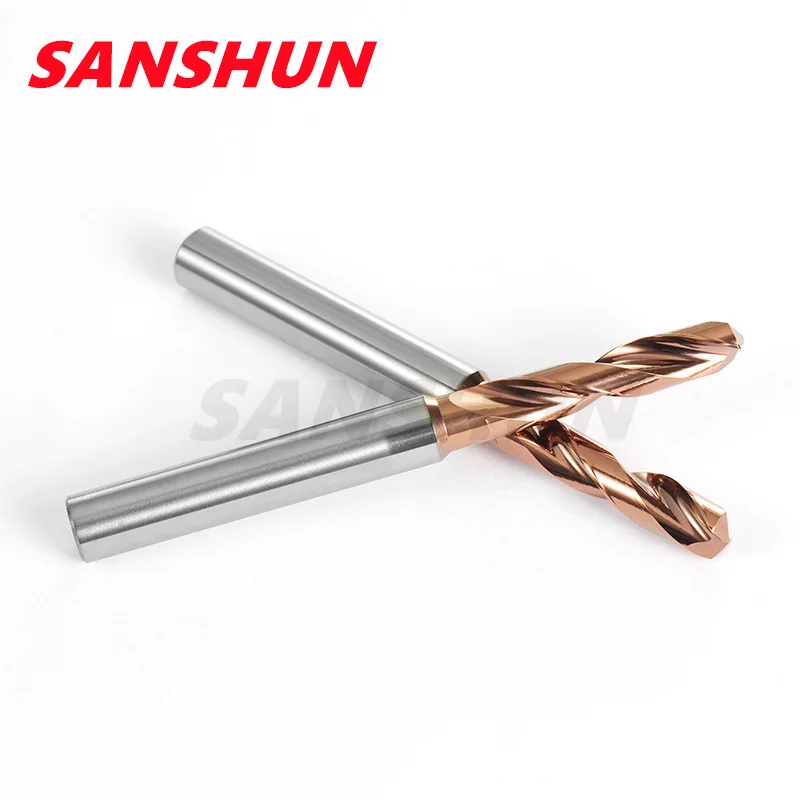 Tooleye Carbide Drill Bits Hard Metal Drills Tungsten Steel Twist Drill Bit For Metalworking CNC Lathe Drilling Tools 1.0-20.0mm