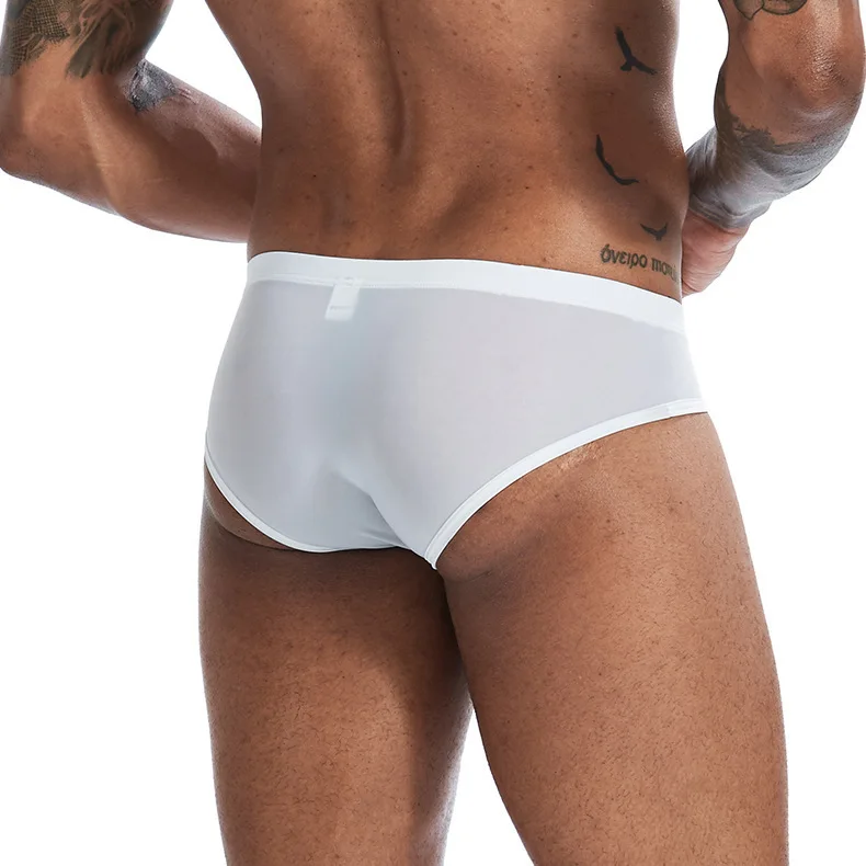 Youth Fashion U Convex Pouch Briefs for Men 3D Bottom Shorts Panties Soft Smooth Boys U Convex Pouch Underwear Breathable Trunks