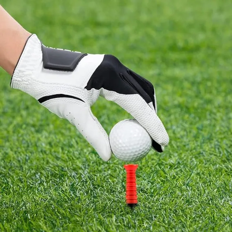 5/10Pcs Premium Elastic Golf Tees, Durable Flexible Rubber Ball Tee Holder 83mm/3.24'', Golf Accessories