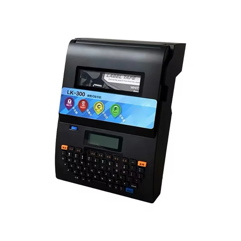 Heat Shrink Tube Marking Machine Cable Label Printer Wire Coding Device with Tube Cutting Function for Casing Marking