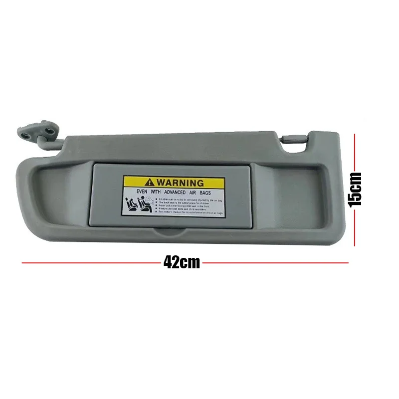 Car Sun Visor with Mirror for 2006-2011 Honda Civic Left Driver Right Passenger Side Sunvisor Sunshade Interior Accessories