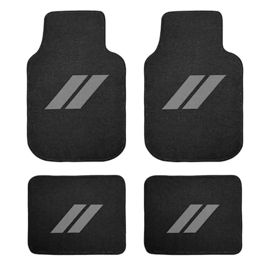 

4Pcs Car Floor Mats for Dodge Charger Durango Challenger Journey Non-Slip All Weather Floor Mat Waterproof Skin-Friendly Front