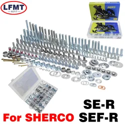 Motorcycle screw bolt repair rescue mending Full tool kit Fastener For SHERCO SER SEFR SE SEF Factory 125 250 300 450 Dirt Bike