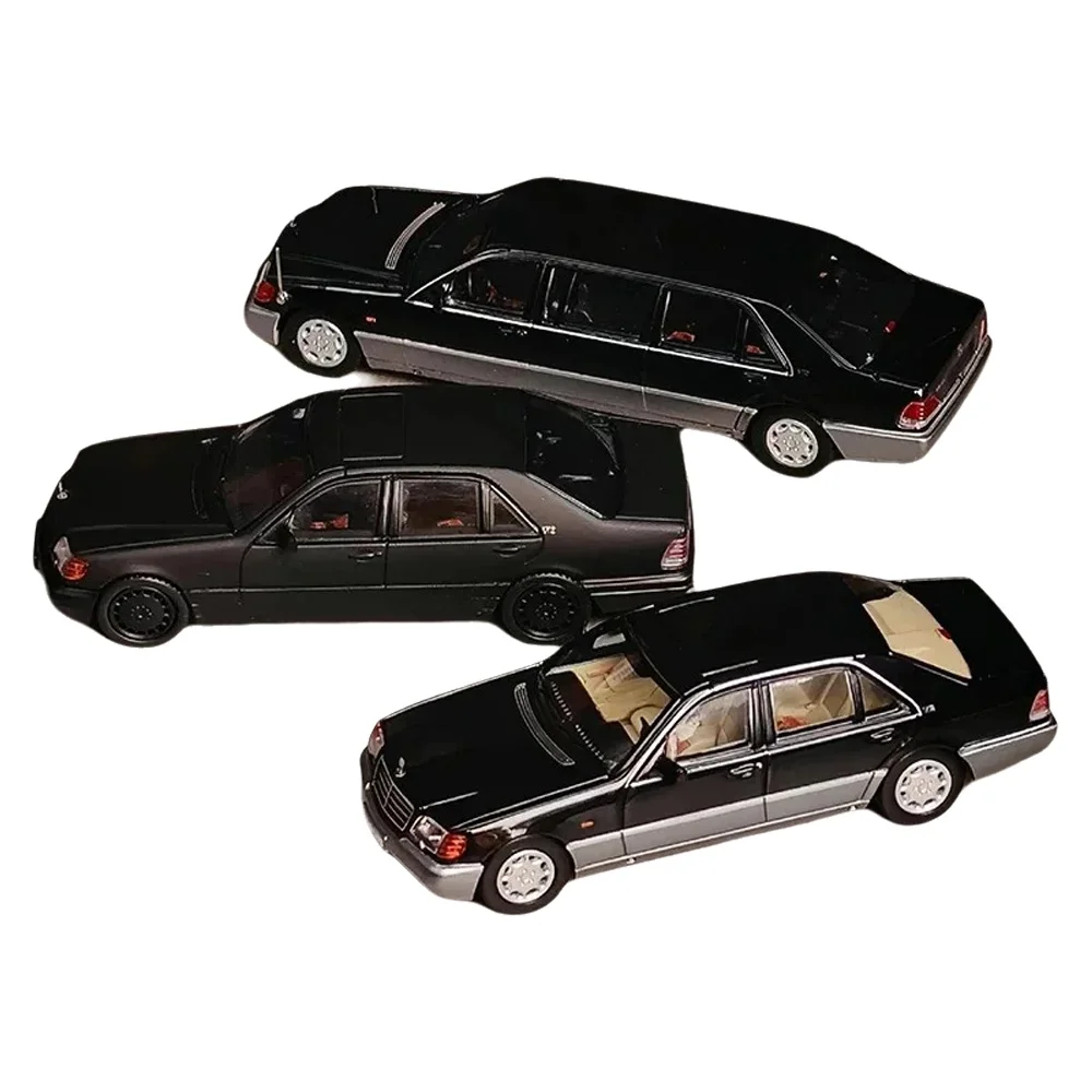 WTX 1:64 S-klasse W140 Legering automodel Klassiekers Souvenir voor volwassenen Hobby & speelgoed - afbeelding 2