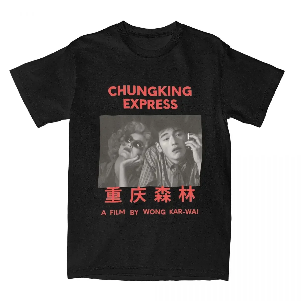 Men Women's T-Shirts Clothing Gift Idea Movie Chungking Express Wong Kar Wai Film Accessories Cool 100% Cotton T Shirts style.