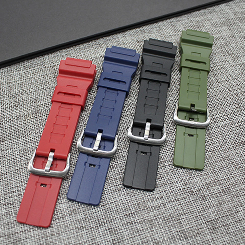 Watchband For MCW200 MCW-200 Strap Wrist Premium TPU Watch band accessories Comes with pin tool