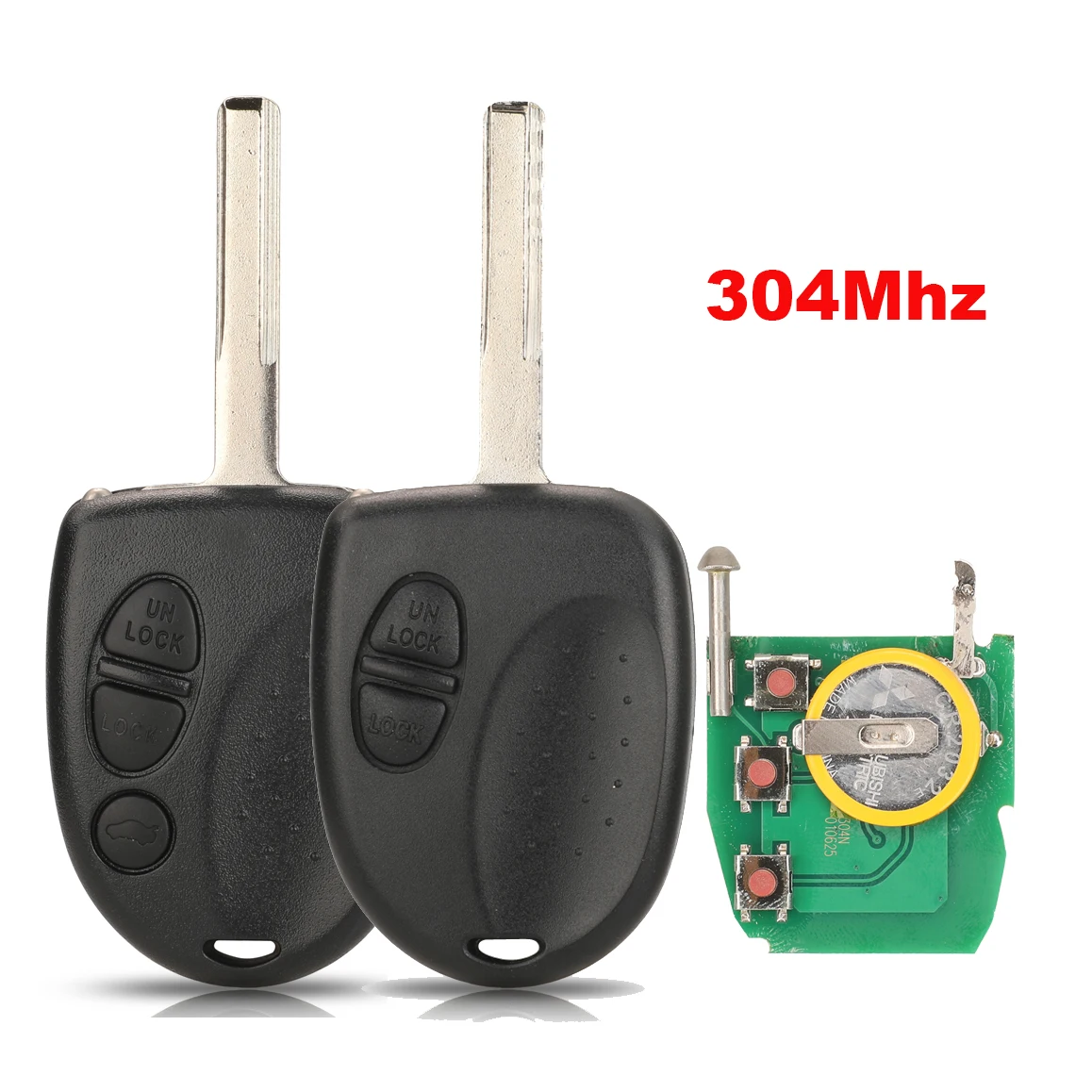 

jingyuqin Remote Car Key Shell 304Mhz For Chevrolet Holder Commodore For Buick Royaum