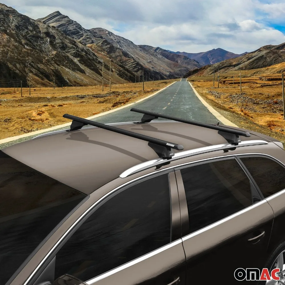 Roof Rack Cross Bars for Lincoln Nautilus 2024-2025, Black Luggage Carrier 2Pcs