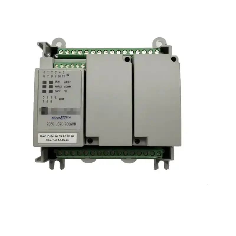 2080-LC20-20QWB Micro820 20 I/O ENet/IP PLC Controller