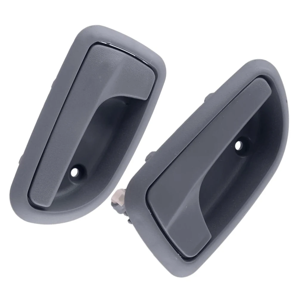 

1 Pair Interior Door Handle 82620-07010 82610-07010 Left Right Front Rear Grey For Kia Picanto Morning 2008 2009 2010