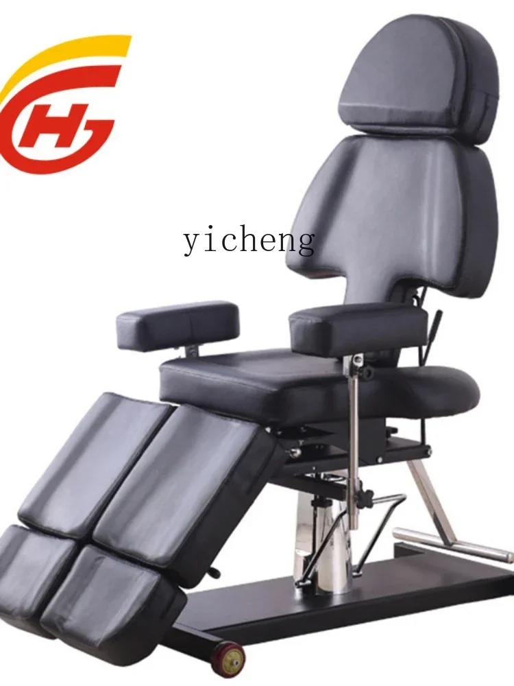 XL Tattoo Chair Tattoo Chair Multifunctional Facial Bed Lifting Split Leg Full Chair with Back