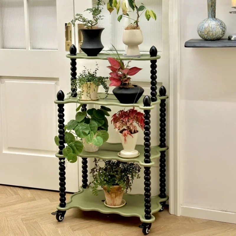 Shelves Indoor Plant Stand Shelving Garden Storage Holder Display Balcony Storage Shelf Ready for Assembly Furniture for Plants