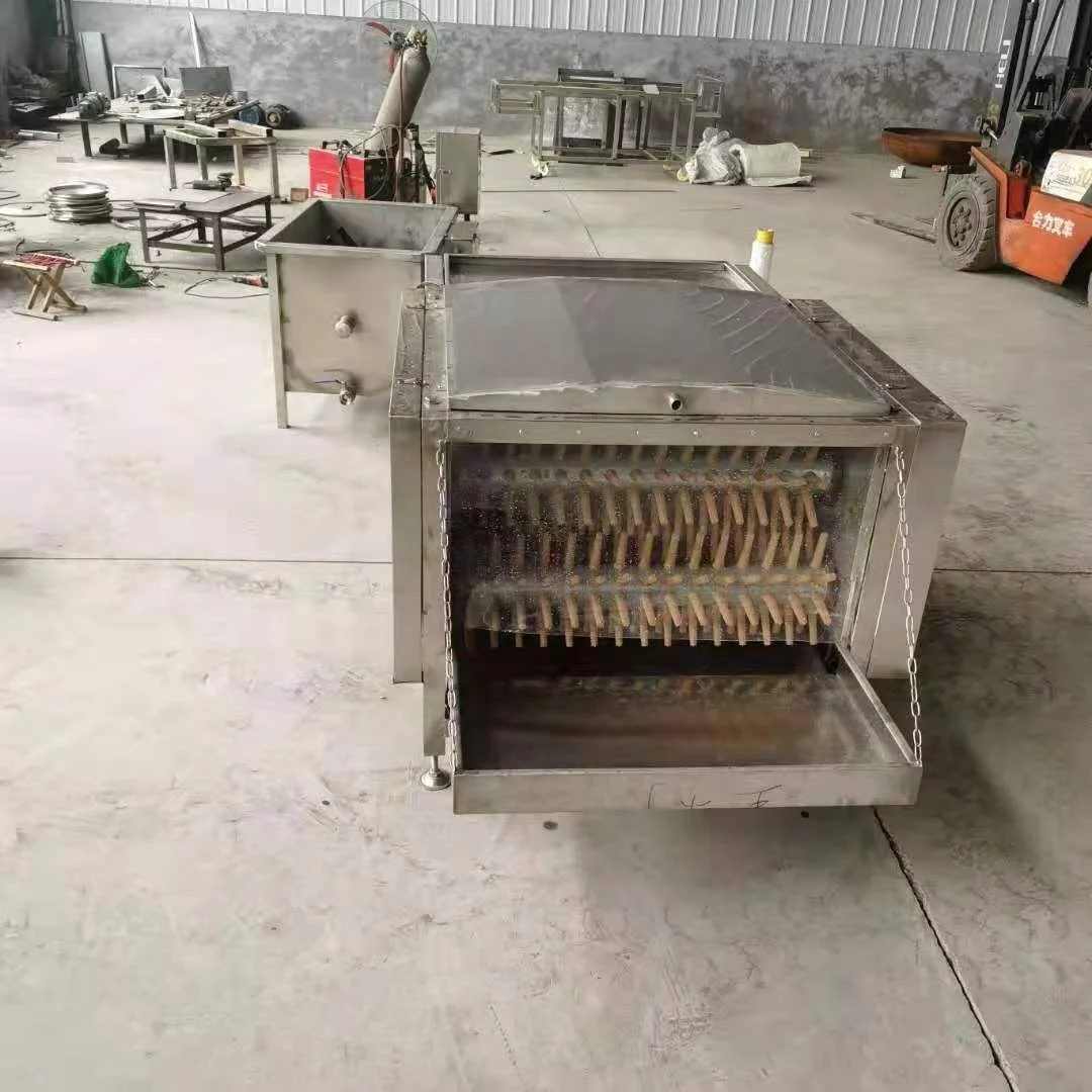 2025Beste prijs slachtapparatuur Kwartelvogel Eend Gans Kip Gevogelte Veerverwijderingsmachine