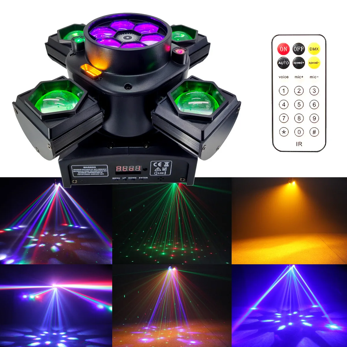 150W Party LED Light Perfect Disco Club Party Lights Used Celebrate Holiday Parties Gorgeous DJ Lights Strobe Laser Lamp