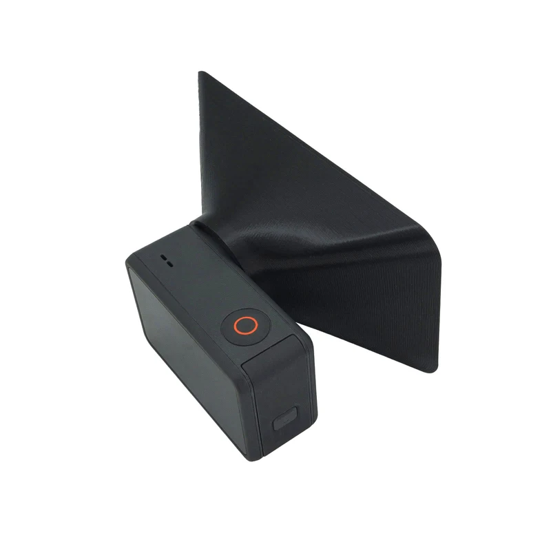 For DJI Osmo Action Camera Lens Sun Hood Shade Cover Sports Camera Anti Glare Sun Shade Lens Protection Shield Cap Accessories