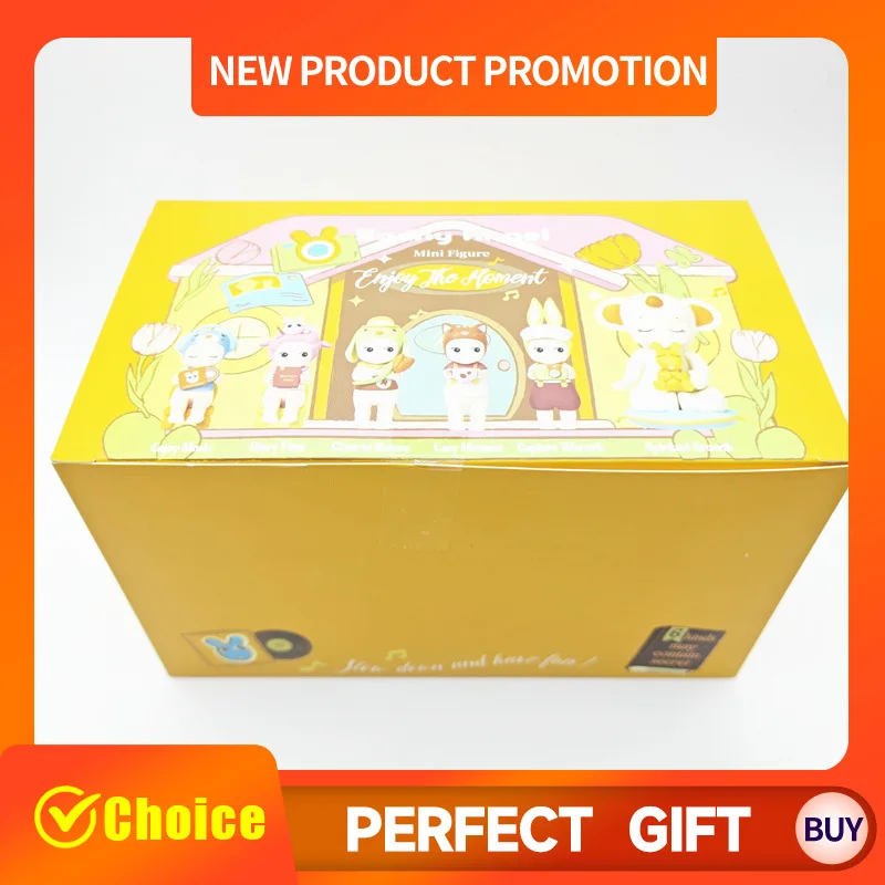 

6Pcs/Box Sonny Angel Blind Box Enjoy The Moment Series Mini Anime Figures Ornaments Dolls Fans Children Christmas Birthday Gifts