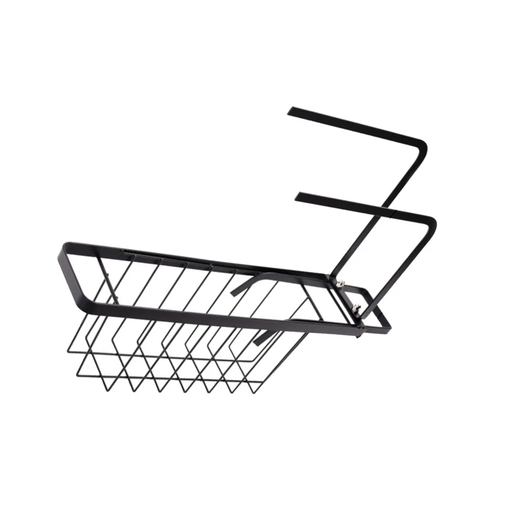 

Adjustable Retractable Drain Basket For Kitchen Sink Black Telescopic Dish Drying Rack Storage Basket Sink Draining Rack Kitchen