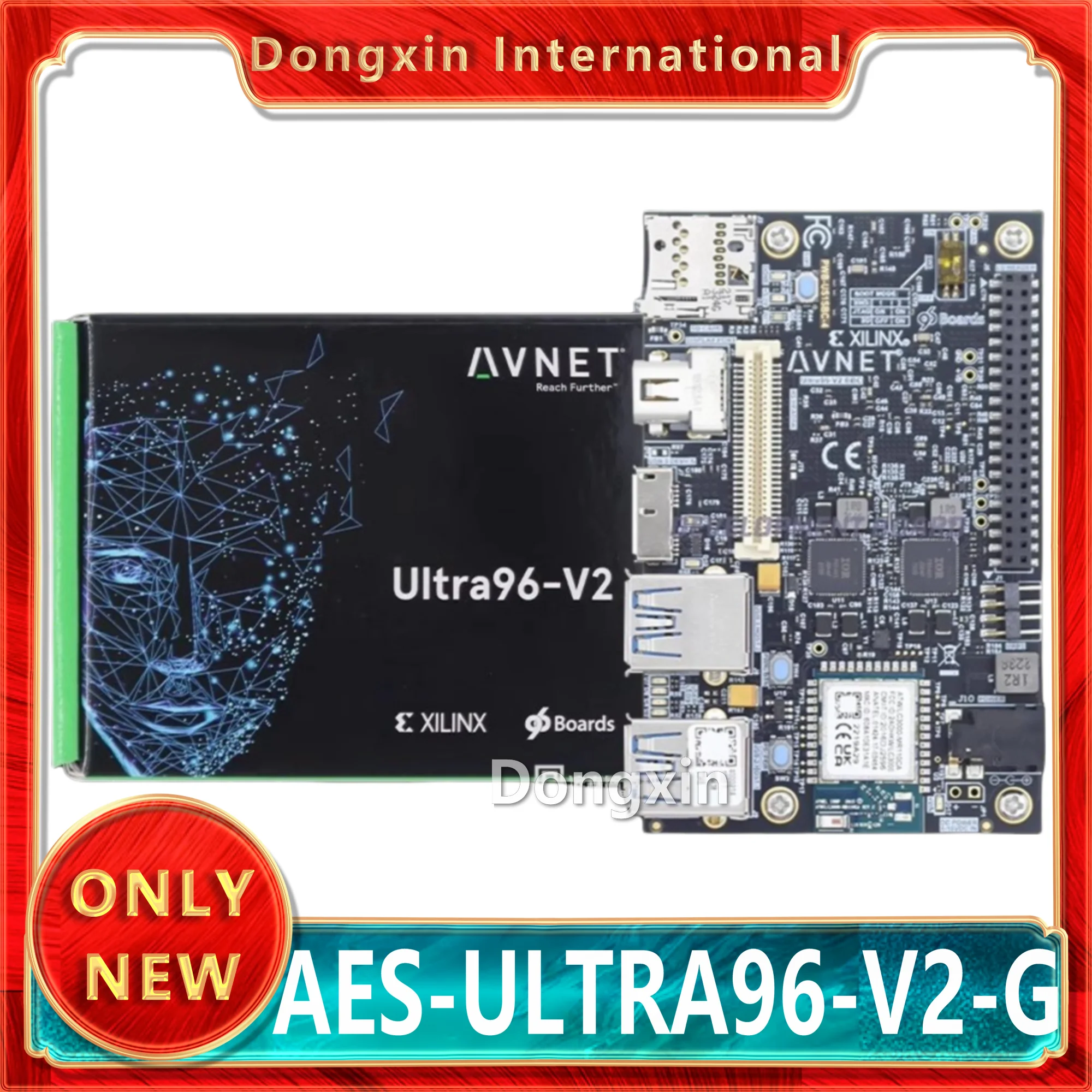 

Оригинальный AVNET AES-ULTRA96-V2-G Ultra96-V2 Zynq UltraScale+ ZU3EG