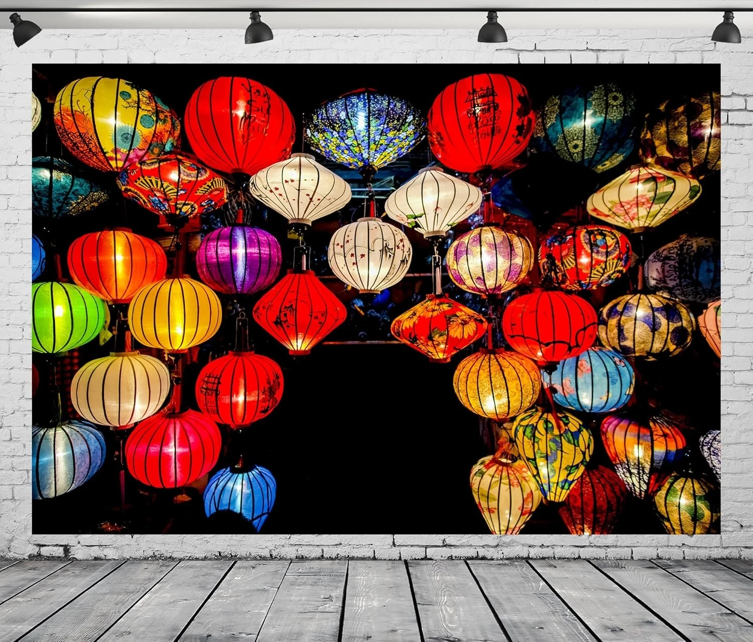 الفوانيس الملونة فيتنام مهرجان - مراجعة Photography Vietnam وسعره