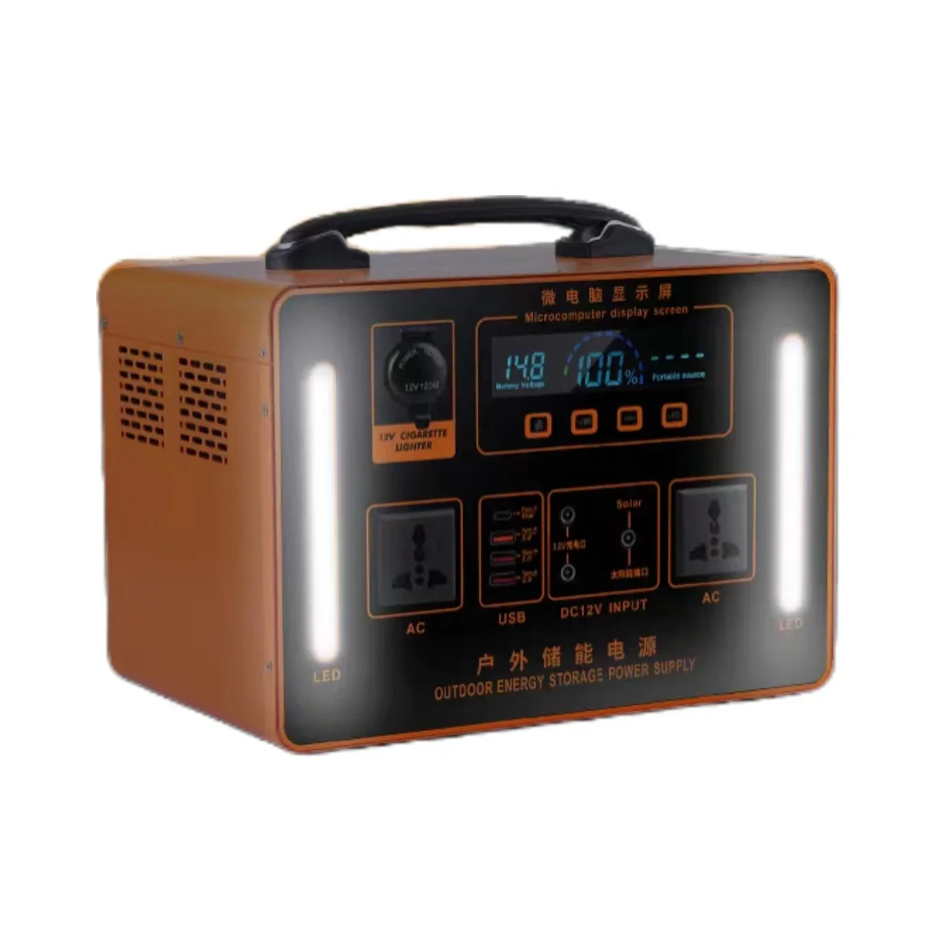 Cheap Price High Quality 600W 1000W Lithium Ion LiFePO4 Solar Powerstation Power Bank Power Station