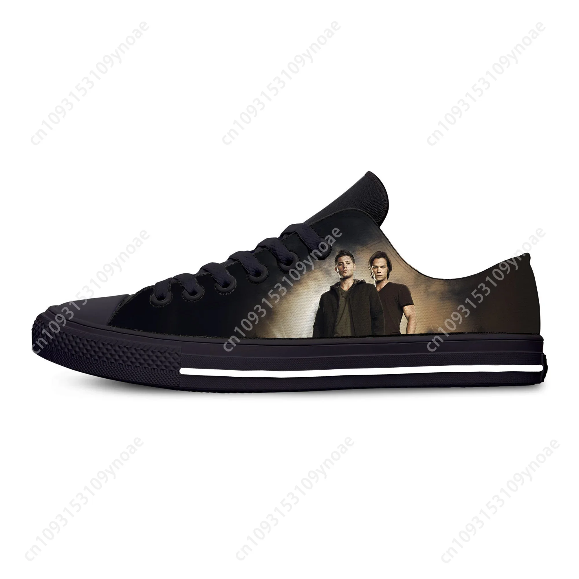 Hot Supernatural Winchester Bros Fashion Funny Cool Casual Shoes Low Top Lightweight Men Women Sneakers Breathable Board Shoes