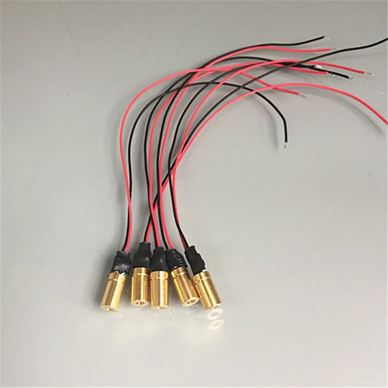 D6x10mm 780nm Invisible Light 1mw 5mw 10mW IR Dot Laser Module Copper Head Industrial Grade APC Driver