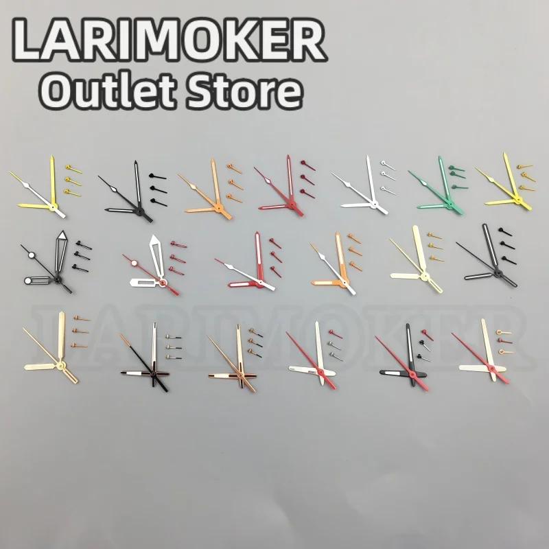 

LARIMOKER Watch Hands Red Orange Green Gold Rose Watch Hands Green Luminous For VK63 VK64 quartz Movement Watch needls Accesso