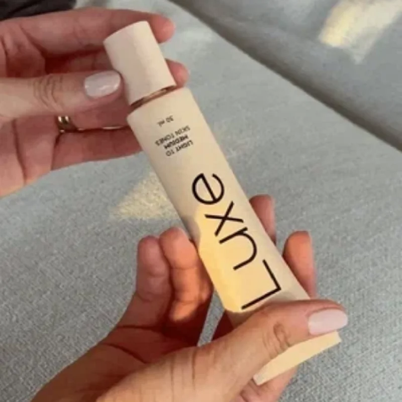 Luxe Skin Tone Matching Foundation, Magic Color Changing Moisturizing Full Coverage Sunscreen Foundation Matte Finish Makeup