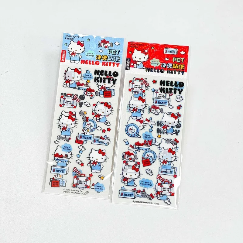 24-パック-ロットかわいいサンリオキティステッカーかわいいスクラップブッキング-diy-日記装飾ステッカー文具ラベル