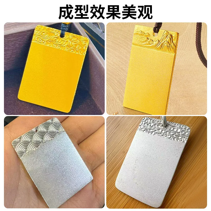 Jewelry Steel Molds Gold and Silver Pendant Blank Engraving Dies Jewelry Stamping Dies Jewelry Processing and Goldworking Tools