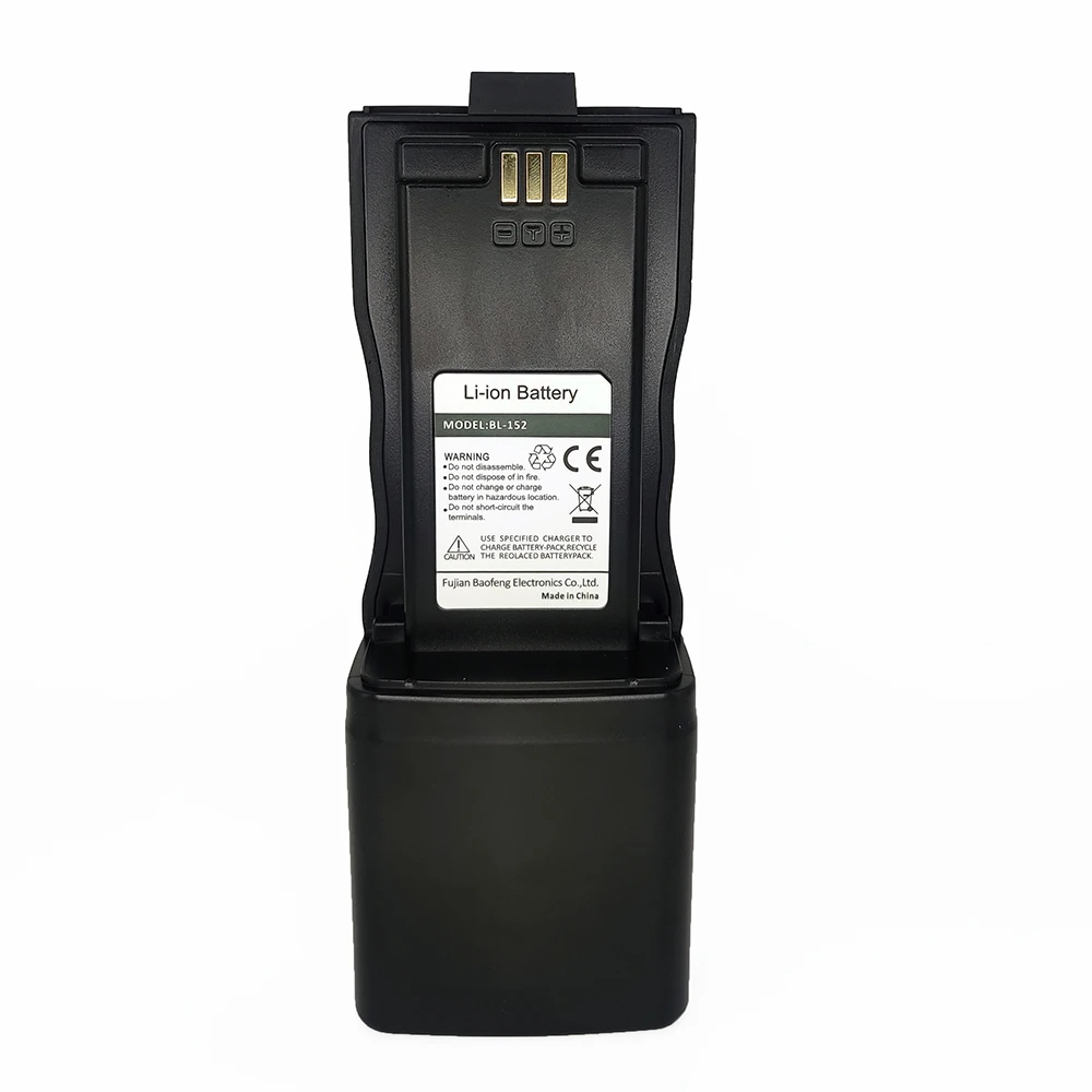 BAOFENG BL-152 Walkie Talkie Li-ion Battery With USB Charging Cable For AR-152 Tactical Two Way Radios BL152 High Capacity AR152