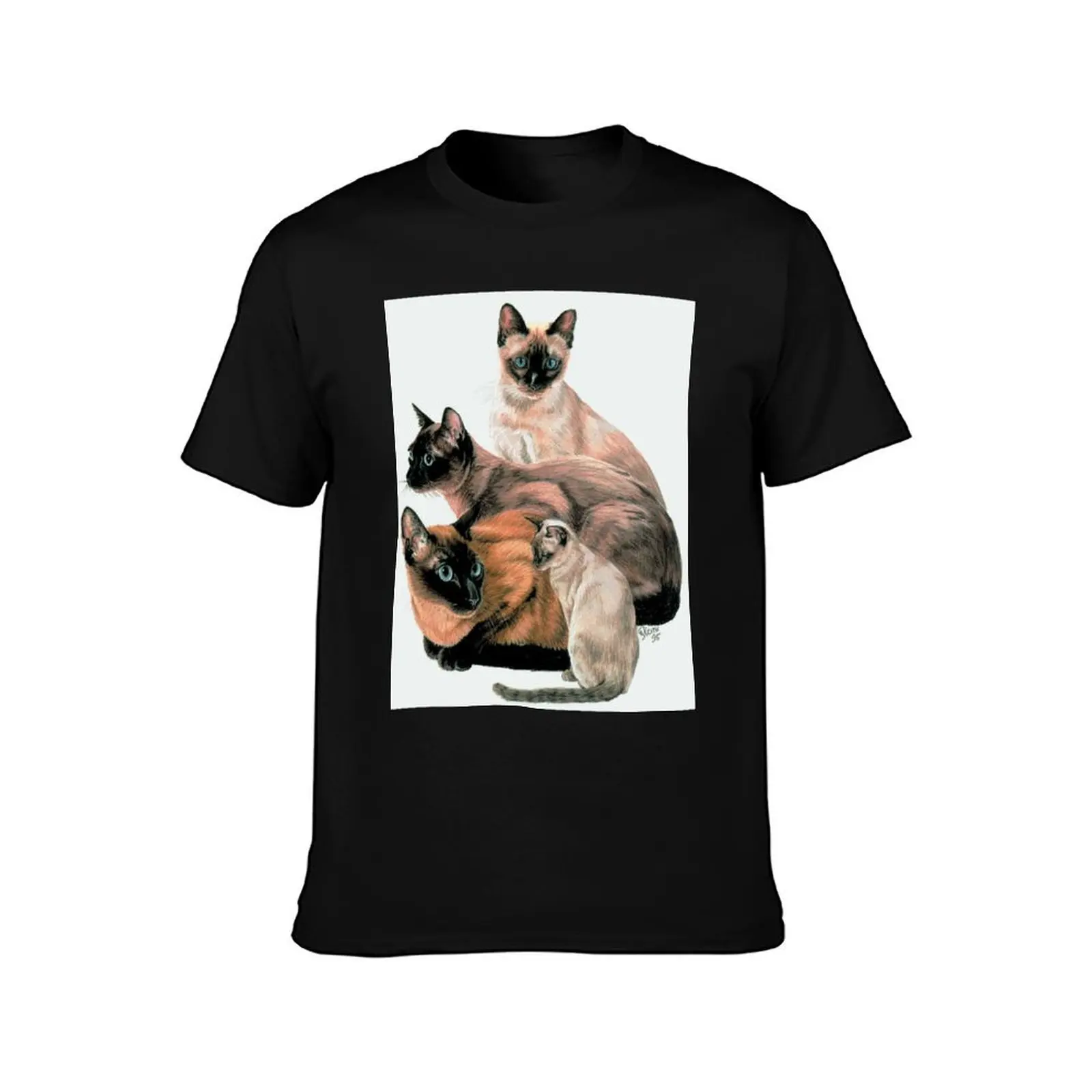Tonkinese Assortment T-Shirt Casual Daily Wear Short Sleeve Top T-Shirt