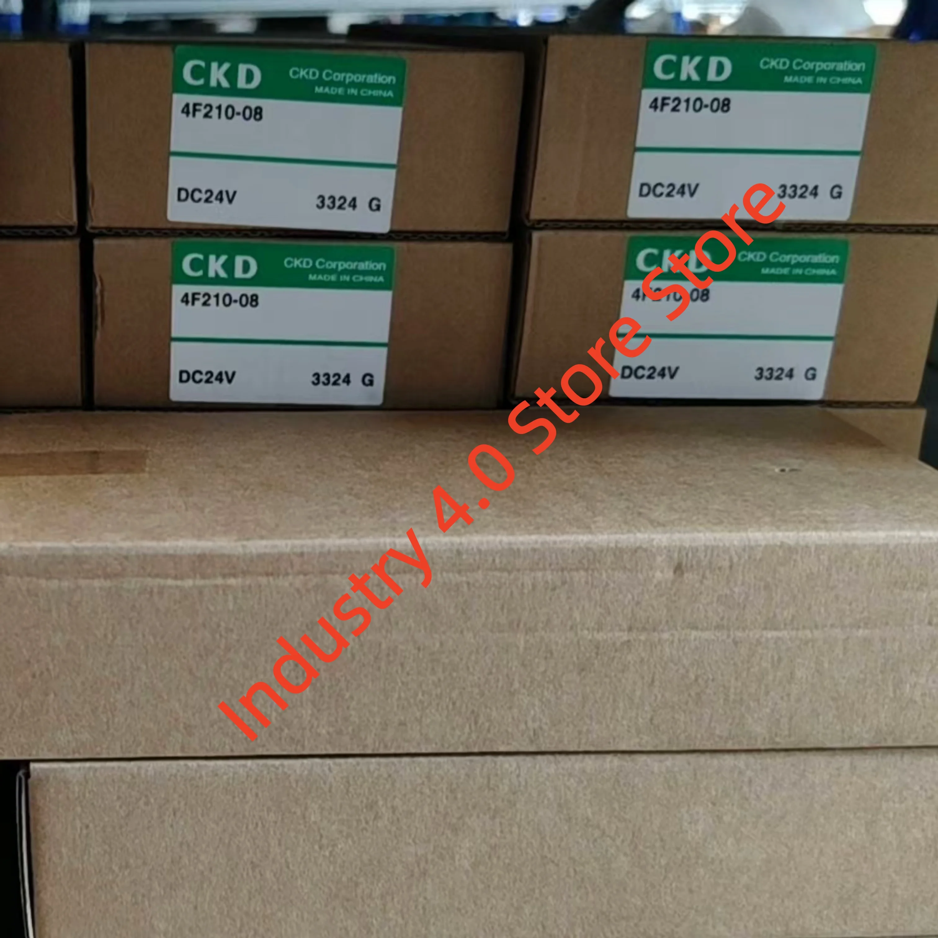 Válvula solenóide 4F210-08-DC24V original nova