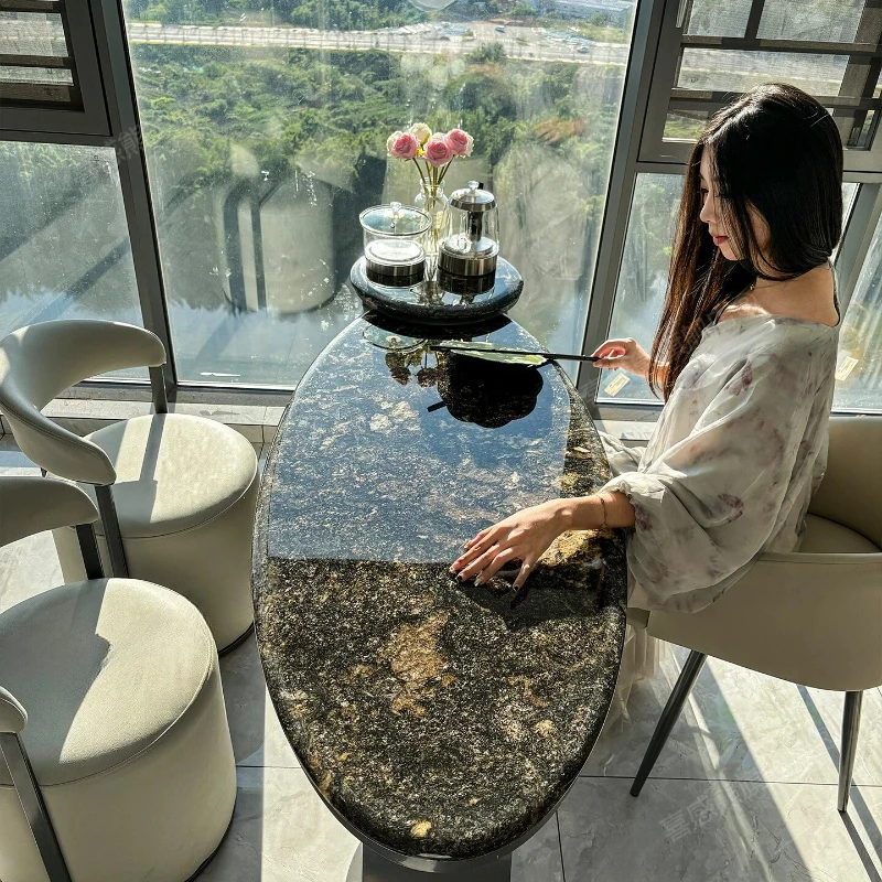 

Italian Design Dining Table Designer Minimalist Marble Living Room Dining Table Restaurant Modern Stol Do Jadalni Furniture Home