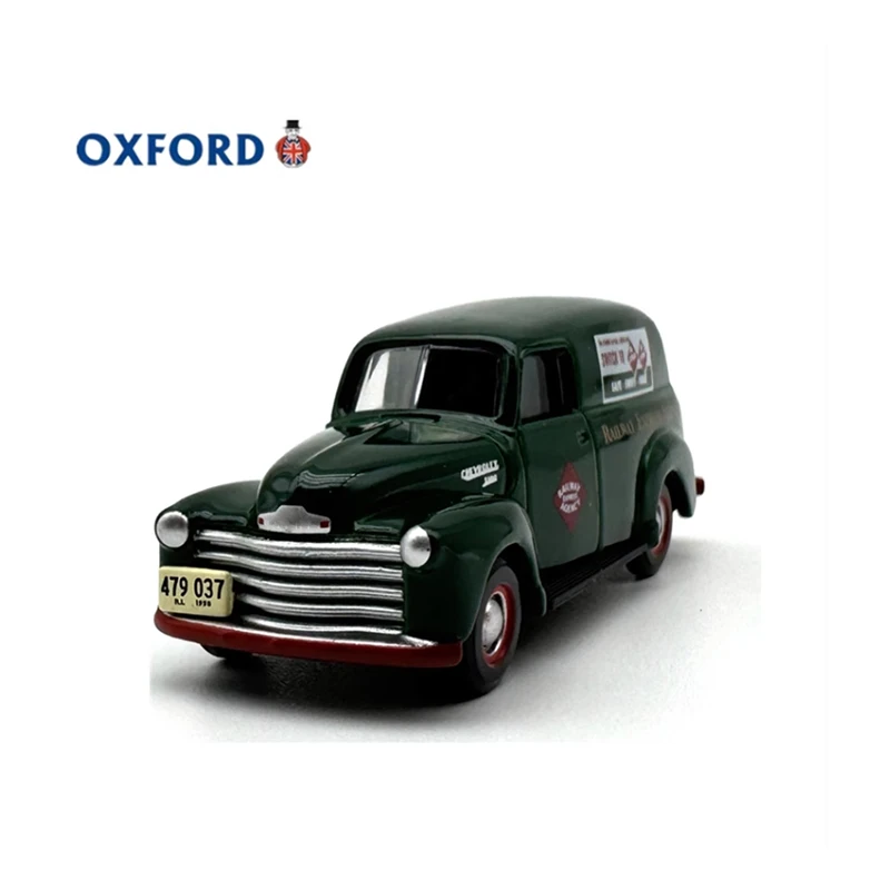 OXFORD Diecast 1:87 Scale Van 1950 Alloy Retro Car Model Finished Product Simulation Toy Static Model Collection Gift Display