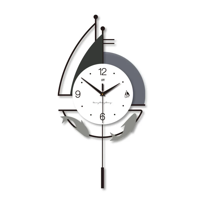 

Modern minimalist wall clock Creative high-end living room fashionable restaurant decoration clocks wall modern design