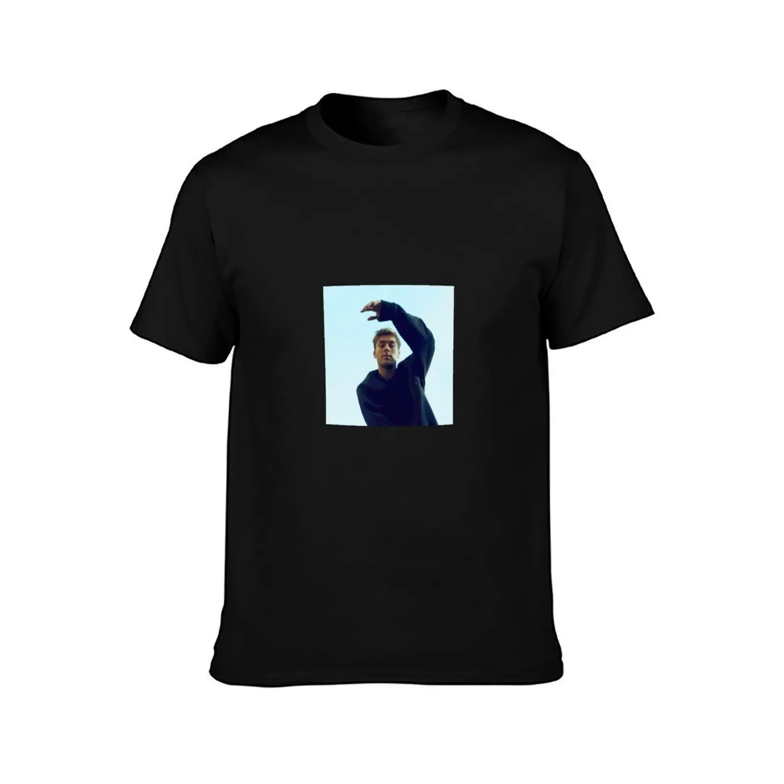 Benjamin Ingrosso Blue T-Shirt Thanksgiving Casual Tee T-Shirt