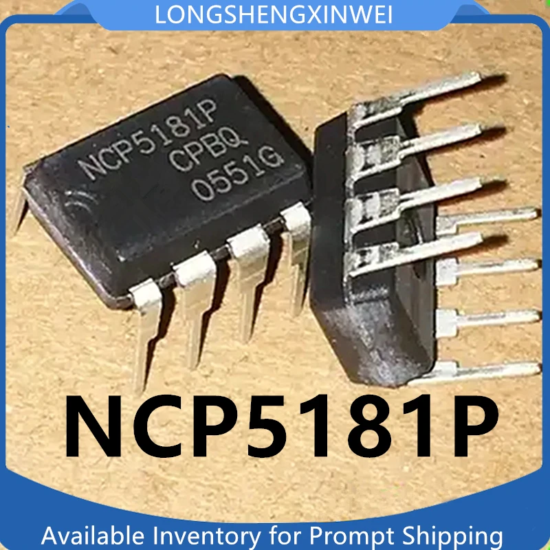 1PCS New Original NCP5181P NCP5181 Direct-plug DIP8 LCD Power Management Chip