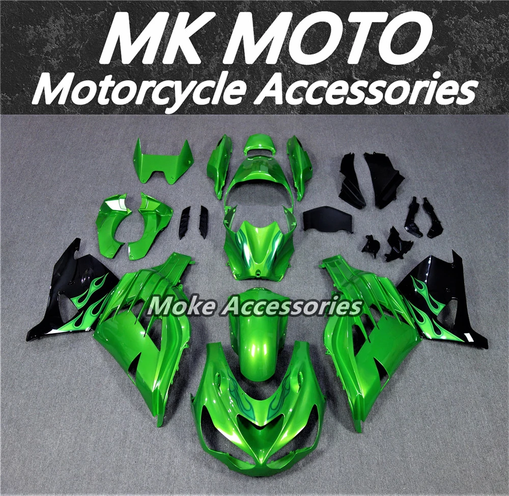 

Fairings Kit Fit For Ninja zx-14r ZZR1400 2012 2013 2014 2015 2016 2017 2018 Bodywork Set Green Oem Sticker