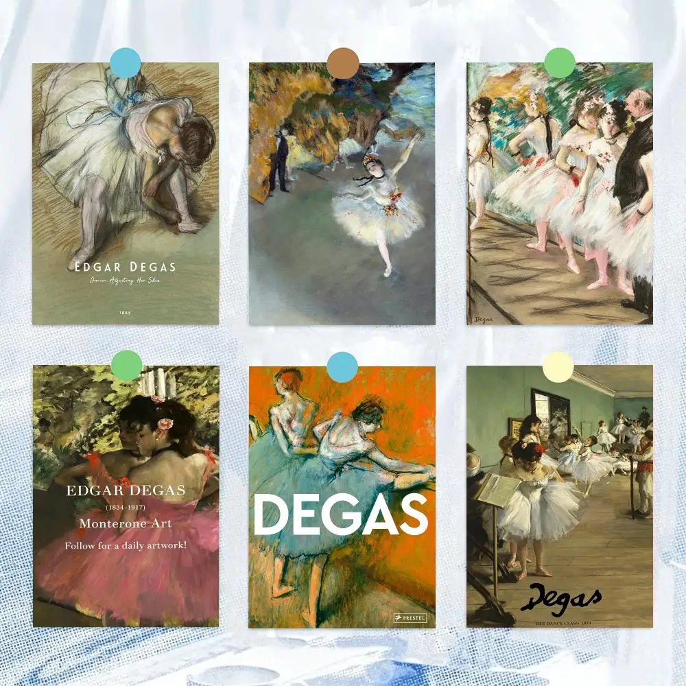 Artist Impressionist E-Edgar Degas Poster HD Wall Decor for Bedroom Living Room Dorm Bar Cafe Office Gift